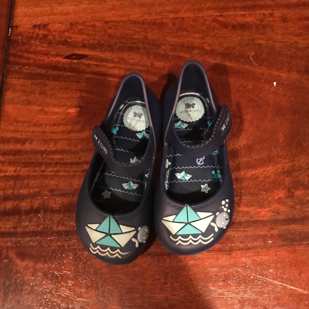 Blue Zaxy mary jane girls shoes